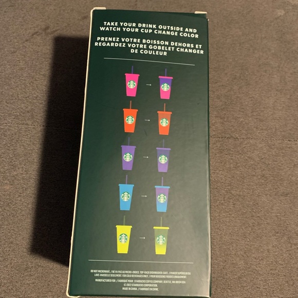 Starbucks Color Changing Cold Cups - Picture 2 of 5